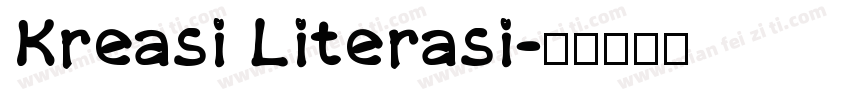 Kreasi Literasi字体转换